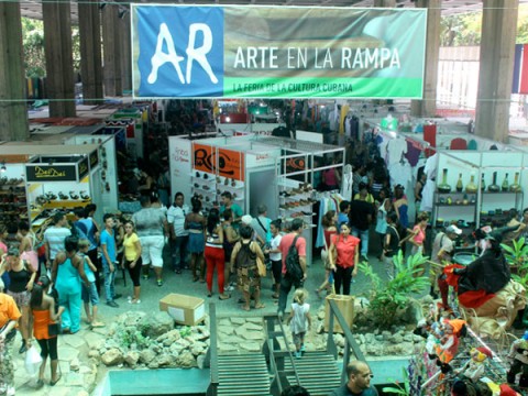 Recorrido junto a directivos de la Feria de La Américas