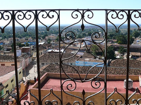 Convento San Francisco, vista general de la ciudad